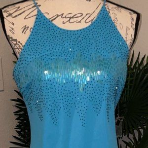 Cachet Blue Bridsmaid Dress